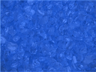 Glasnuggets royalblau Ø 2 - 4mm, 650g, 550ml