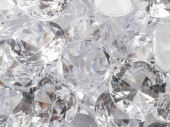 Diamanten klar 32mm Acryl, 100ml, ca. 6 Stück