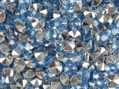 Diamanten blau/Spiegel 10mm, 75ml, ca. 150 Stück