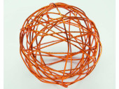 Drahtbälle orange 30mm 20 Stück in Box