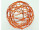 Drahtbälle orange 30mm 20 Stück in Box