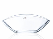 Glasvase "Heavy oval" 25,5 x 12cm, H 9.5cm