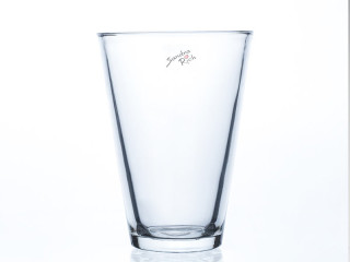Glasvase konisch Ø 12cm x 17cm hoch
