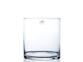 Glas-Zylindervase rund Ø 19,5cm, H 20cm