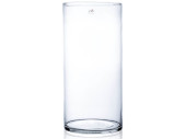Glas-Zylindervase rund Ø 19,5cm, H 40cm