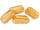 Brötchen länglich 4er Set 6 x 10cm,  Kunststoff