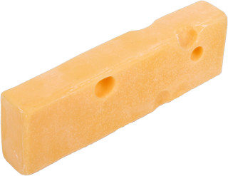 Käsestück Emmentaler gelb 16 x 4,5 x 2,5cm