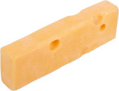 Käsestück Emmentaler gelb 16 x 4,5 x 2,5cm