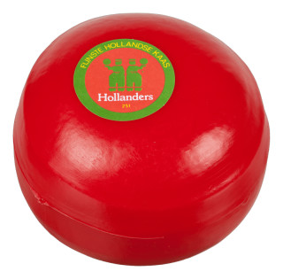 Holländerkäse rund rot Ø 15 x 11cm,  PVC