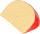 Holländerkäse-Stück 2er Set 11 x 7,5 x 5cm,  PVC