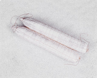 Salami gross weiss im Netz Ø 6,5 x 45cm