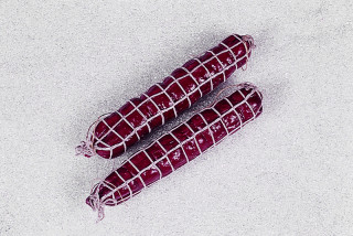 Salami klein rot im Netz Ø 5 x 25cm