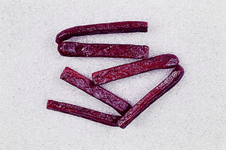 Landjäger-Paar rot 3er Set 16,5cm lang  PVC