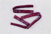 Landjäger-Paar rot 3er Set 16,5cm lang  PVC