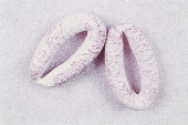 Wurstring weiss 2er Set 18 x 11cm,   PVC