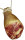 Pragerschinken braun-rot 32 x 18cm,  PVC