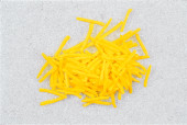 Pommes Frites 100 Stück 6cm,  PVC