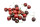 Kirschen mit Stiel 24er Set in 3 verschiedenen Rot Ø 2,5 x L 7cm