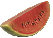 Wassermelonenstück natural 17 x 10 x 7cm