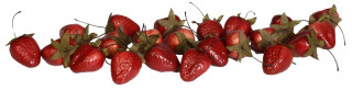 Erdbeeren Jumbo Natural rot Ø 3,5 x L 4,5cm 22 Stk./Box