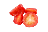 Tomatenstücke 4er Set rot 5 - 7cm