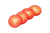 Tomatenscheiben 4er Set rot Ø 6,5cm