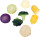 Gemüse-Mix 8-tlg.geschnitten 6 - 7 cm gross, Kohl, Mais, Broccoli, Zwiebel