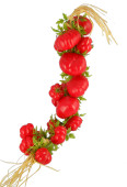 Tomatenzopf rot 50cm lang  20-tlg. PVC