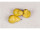 Birne gelbgrün 3er Set 9.5cm x 6.5cm