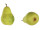 Birne gelbgrün 3er Set 9.5cm x 6.5cm