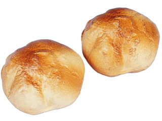 Brötchen rund 2er Set Ø 10cm,  PVC