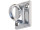 Personenleitsystem Classic Wandhaken chrom