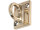 Personenleitsystem Classic Wandhaken gold