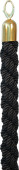 Personenleitsystem Classic Kordel 150cm schwarz/gold...