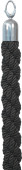 Personenleitsystem Classic Kordel 150cm schwarz/chrom...