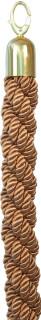 Personenleitsystem Classic Kordel 150cm bronze/gold geflochten