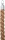 Personenleitsystem Classic Kordel 150cm bronze/chrom geflochten
