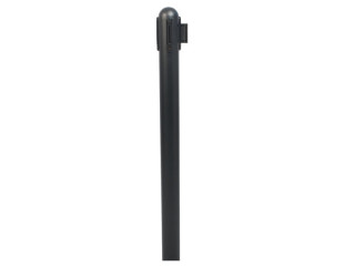 Personenleitsystem ausziehb. schwarz, Gurt 210cm schwarz