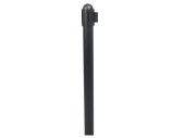 Personenleitsystem ausziehb. schwarz, Gurt 210cm schwarz