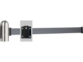 Personenleitsystem ausziehb. Wandhalter Stahl, Gurt 210cm...