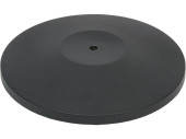 Personenleitsystem ausziehb. Fuss schwarz, Ø 31cm