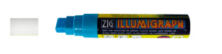 Kreidemarker dick weiss 7-15mm Blocksp. Illumigraph abwischbar