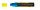 Kreidemarker dick gelb 7-15mm Blocksp. Illumigraph abwischbar