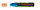 Kreidemarker dick orange 7-15mm Blocksp. Illumigraph abwischbar