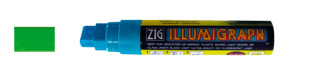 Kreidemarker dick grün 7-15mm Blocksp. Illumigraph abwischbar