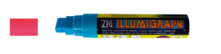 Kreidemarker dick pink 7-15mm Blocksp. Illumigraph abwischbar