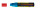 Kreidemarker dick rot 7-15mm Blocksp. Illumigraph abwischbar