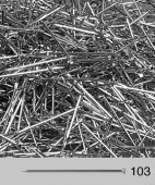 Eisenstecknadeln vernickelt 30mmx0.85mm 105 500g/Krt.