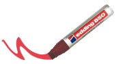 Stift Edding 850 rot Keilspitze 6-16mm wasserfest...