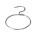 Warenring m.Haken verzinkt 12cm x 4mm stark, aushakbar